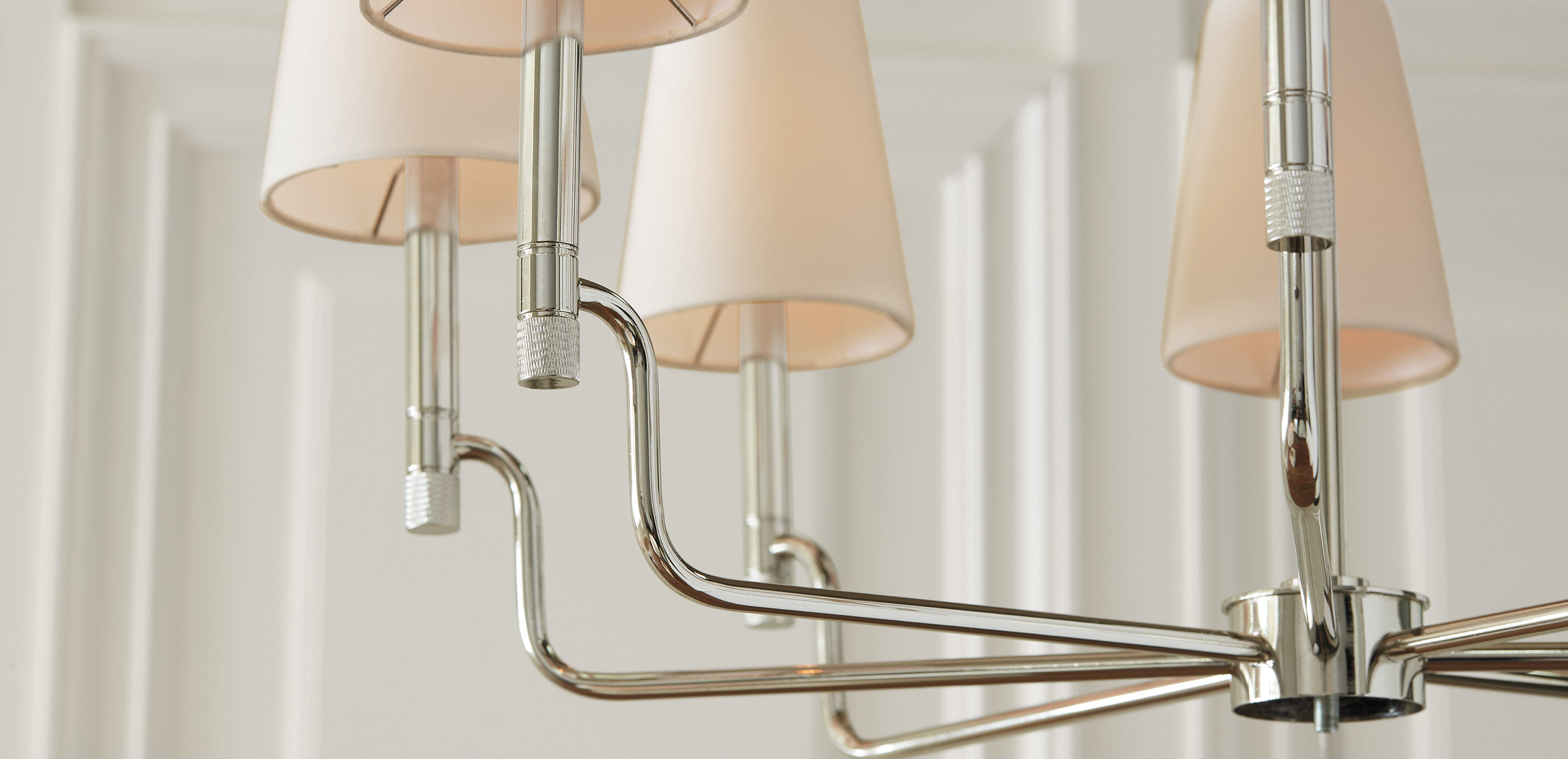 Turnbull Large Chandelier, Polished Nickel_5