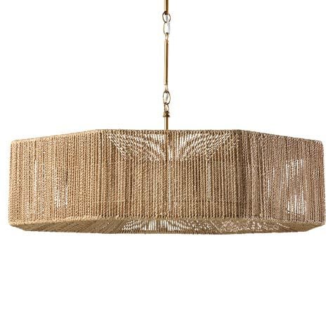 Miko Rope-Wrapped Chandelier image