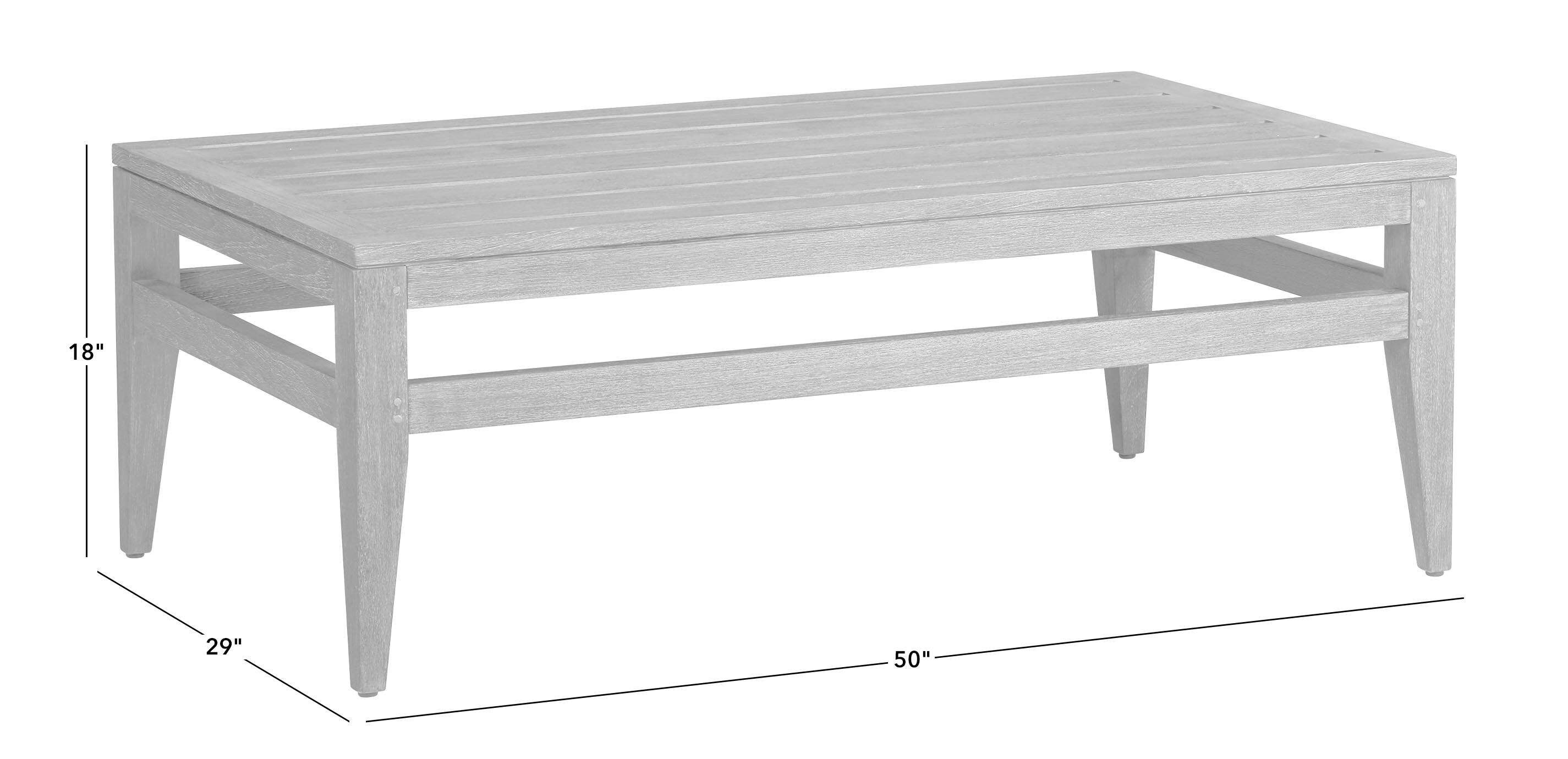 Bridgewater Cove Teak Coffee Table_1