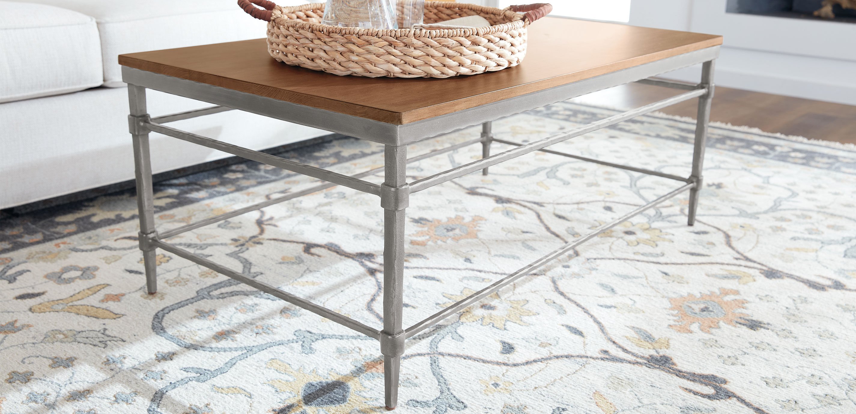 Vida Rectangular Wood-Top Coffee Table_5