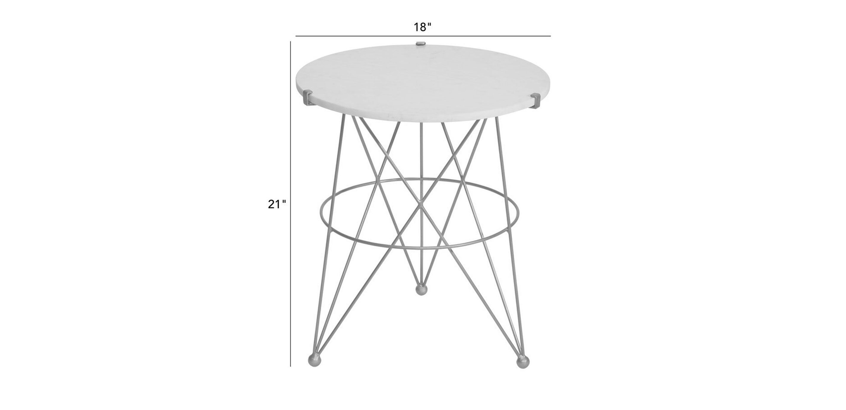 Estella Marble-Top Accent Table_1