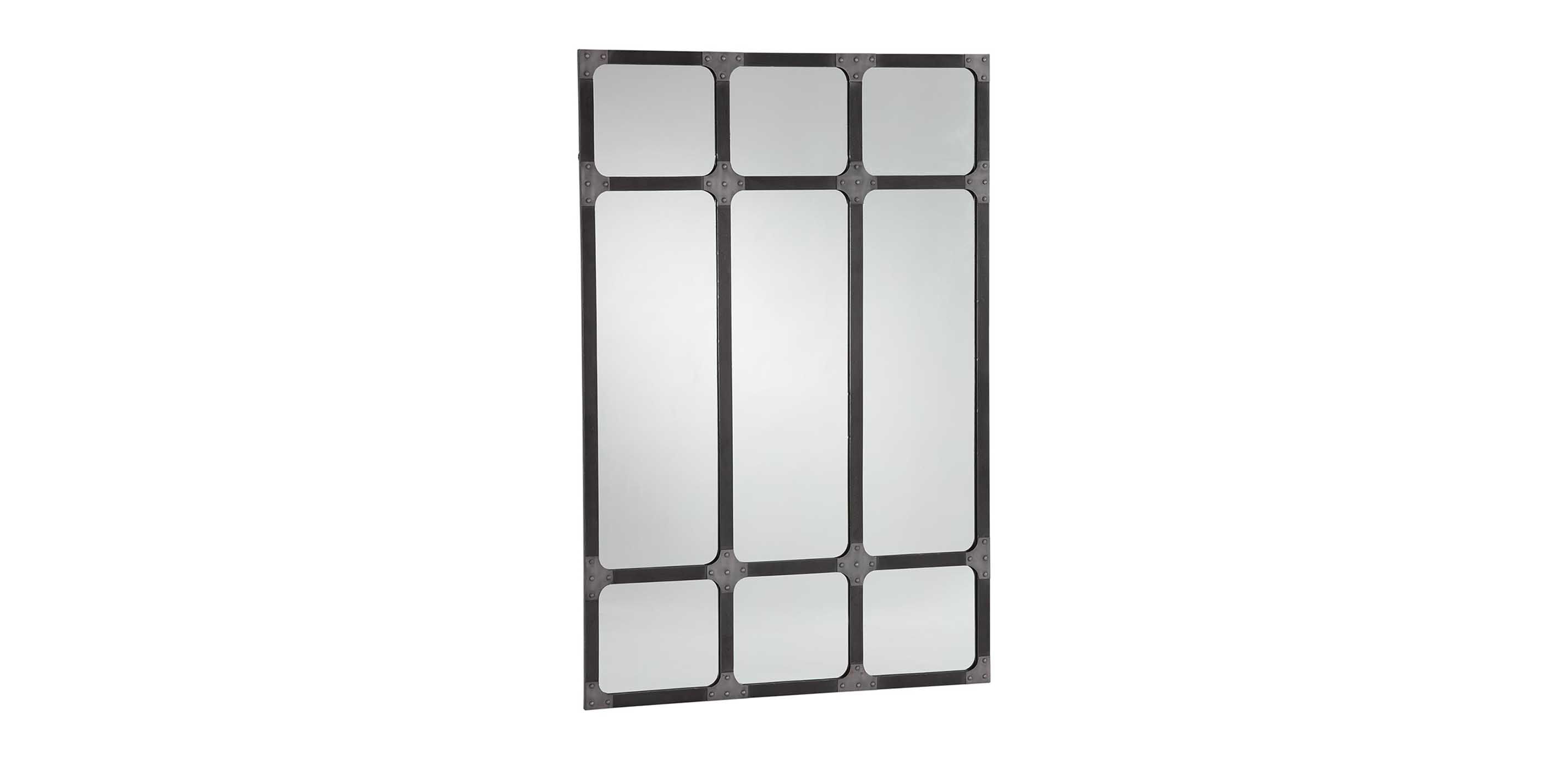 Brayden Iron Floor Mirror