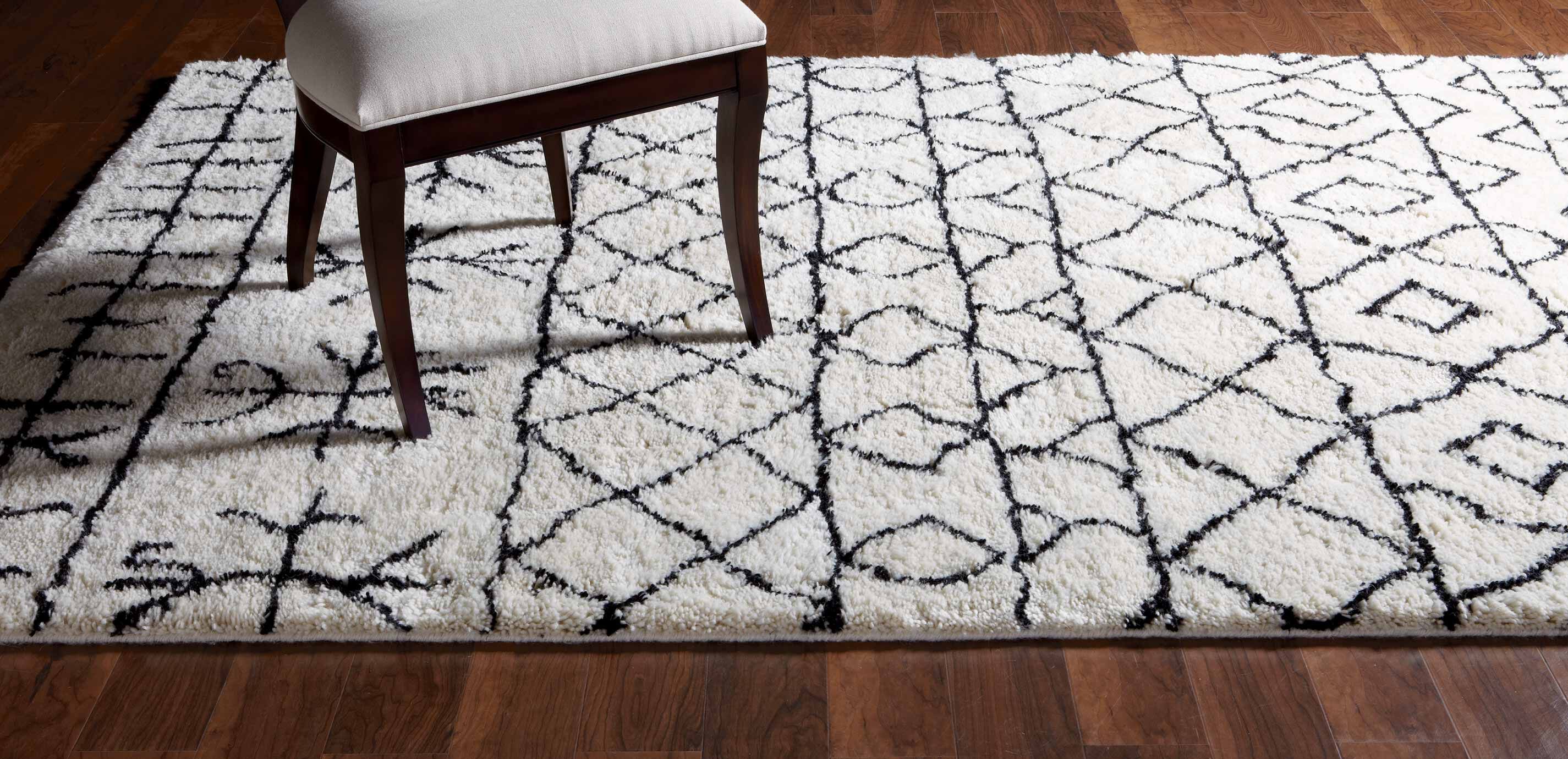 Primal Rug, Ivory/Black_2