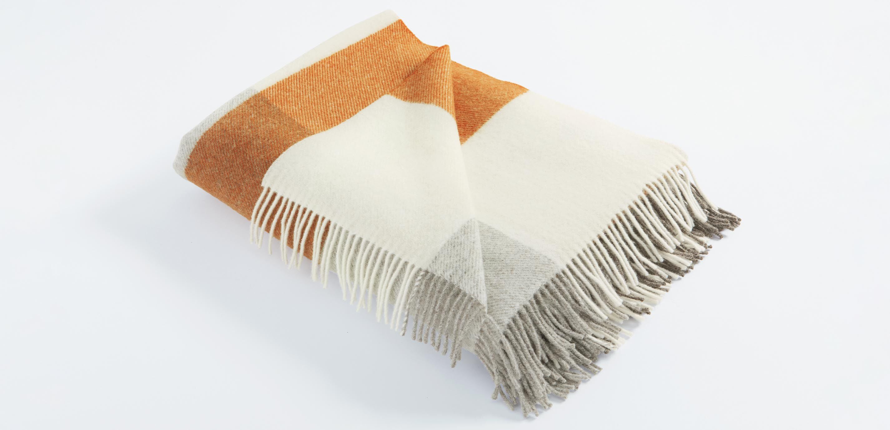 Merino Check Throw_1