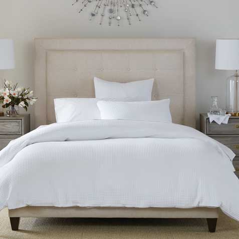 Waffle Weave Duvet Cover and Sham image