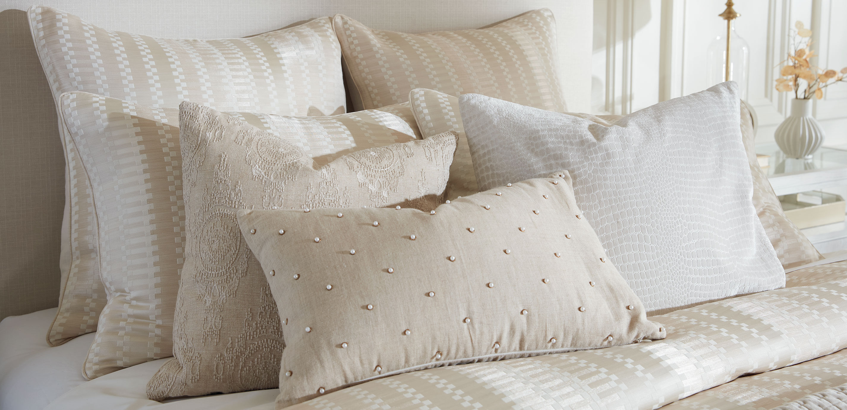 Checkerboard Jacquard Duvet Cover Set_6