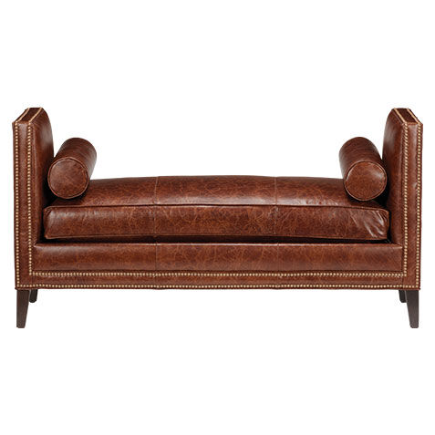 Haley Leather Bench image