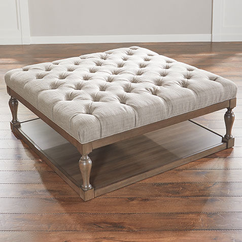 Donnelly 48" Square Cocktail Ottoman Product Tile Hover Image 158800
