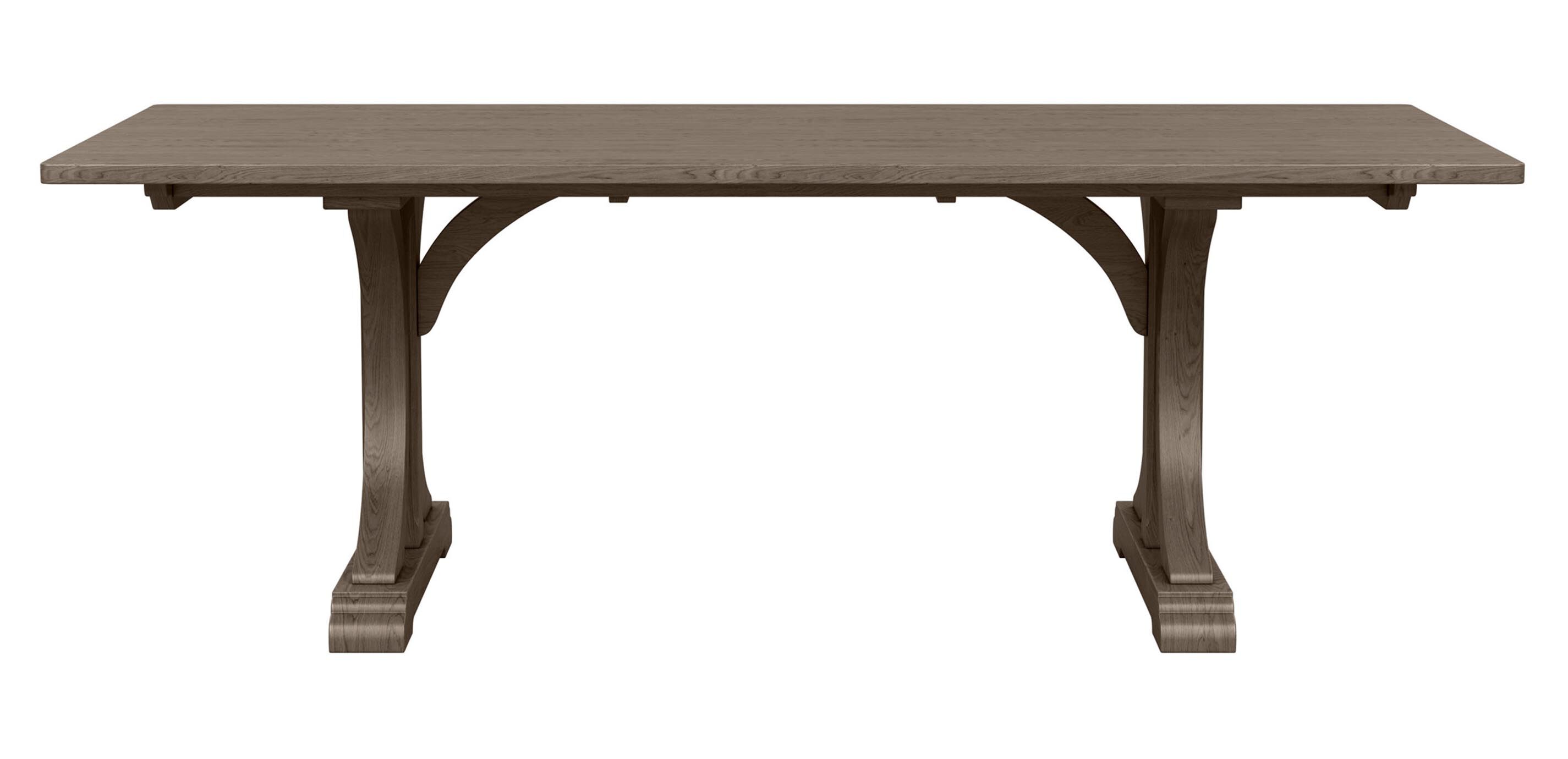 Corin Rough-Sawn Trestle Dining Table