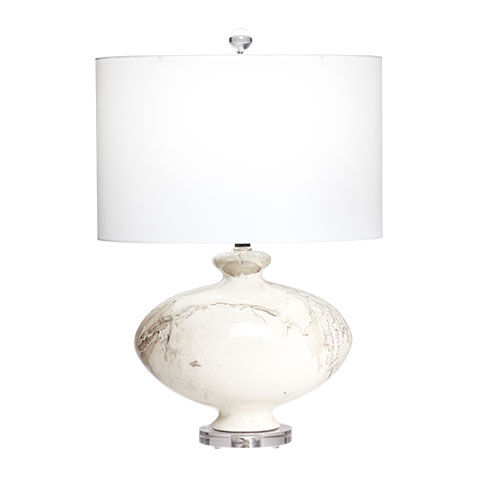 Giovanna Faux Marble Desk Lamp image