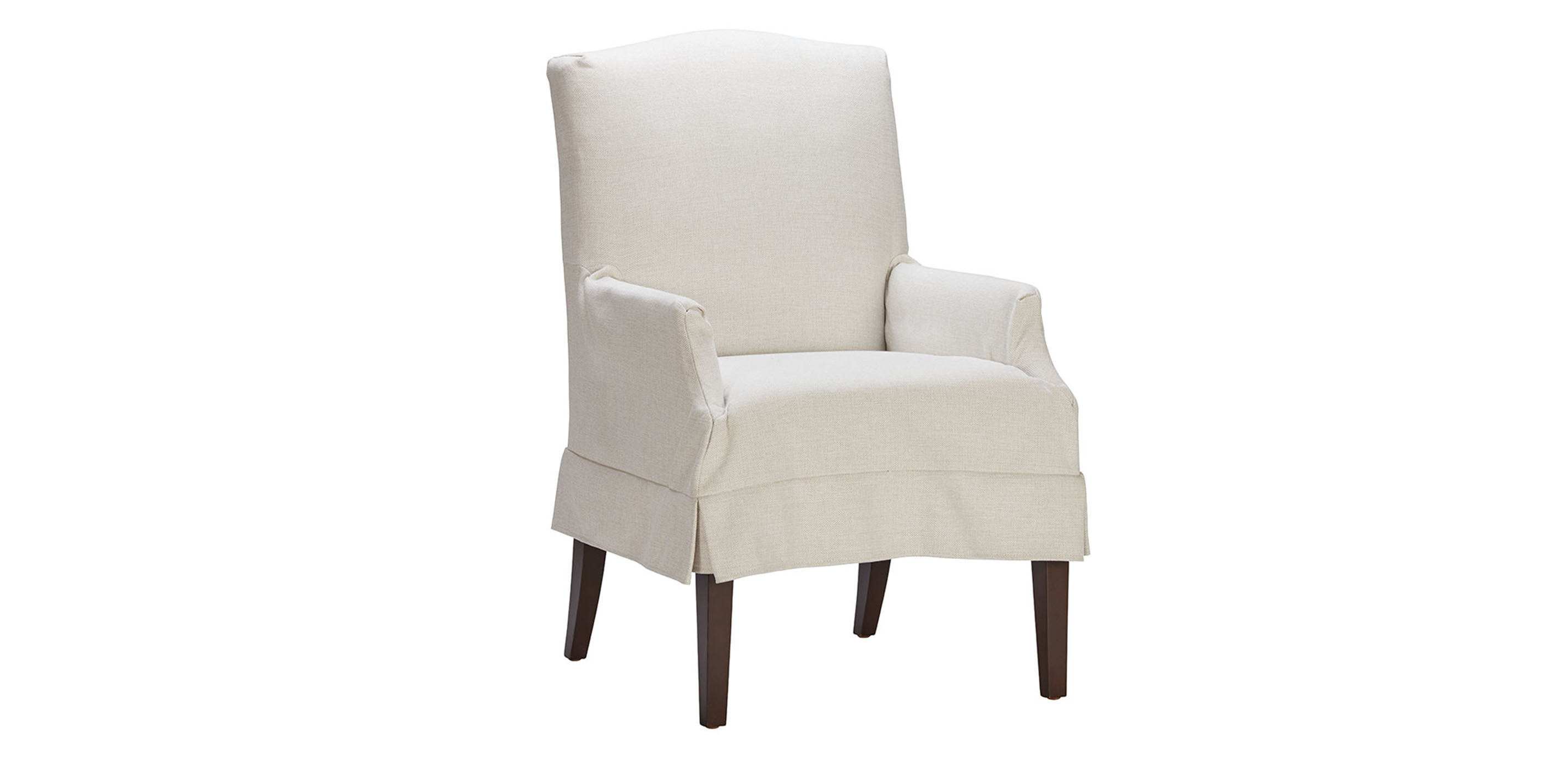 Cassian Slipcovered Dining Armchair
