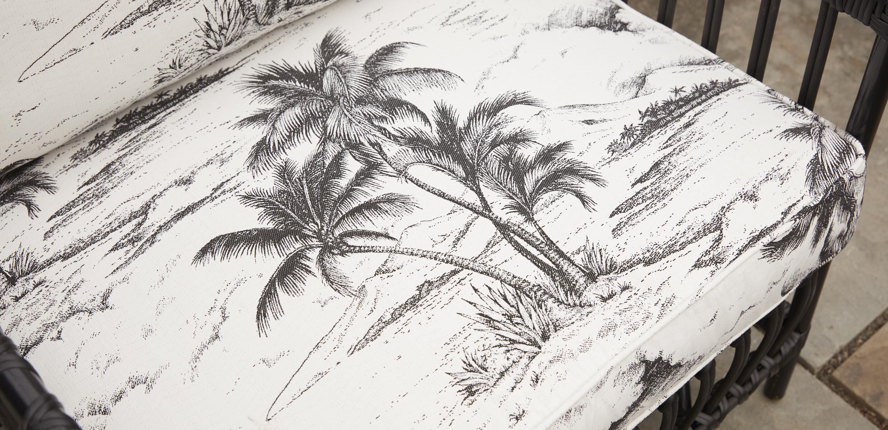 Captiva Black Fabric By the Yard_1