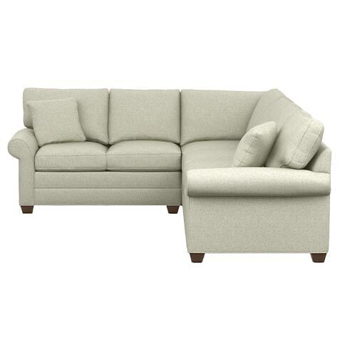Bennett Roll-Arm Three-Piece Sleeper Sectional image