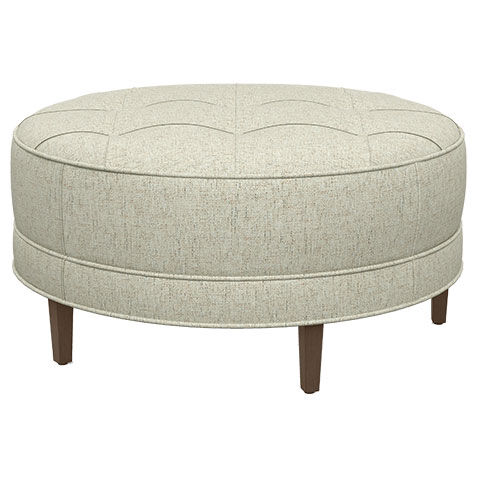 Nassau Round Ottoman image