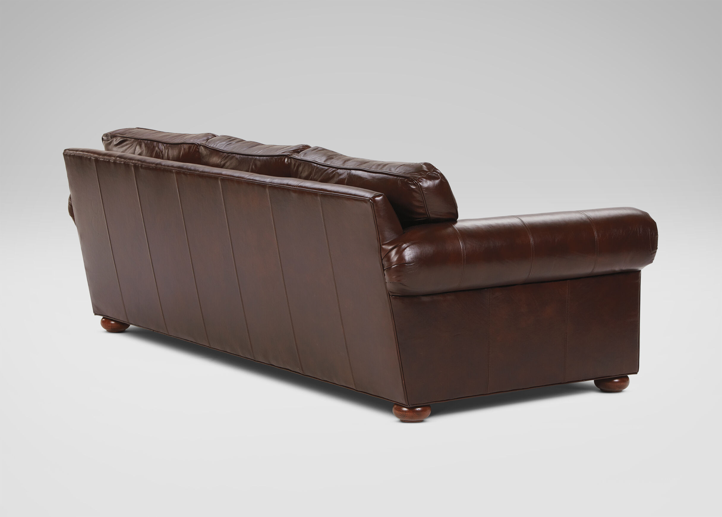 Richmond In-Stock Leather Sofa, Old English/Chocolate_3