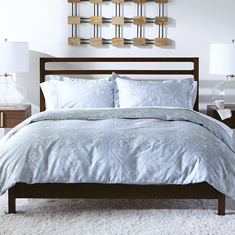 Saydie Printed Duvet Cover and Shams image