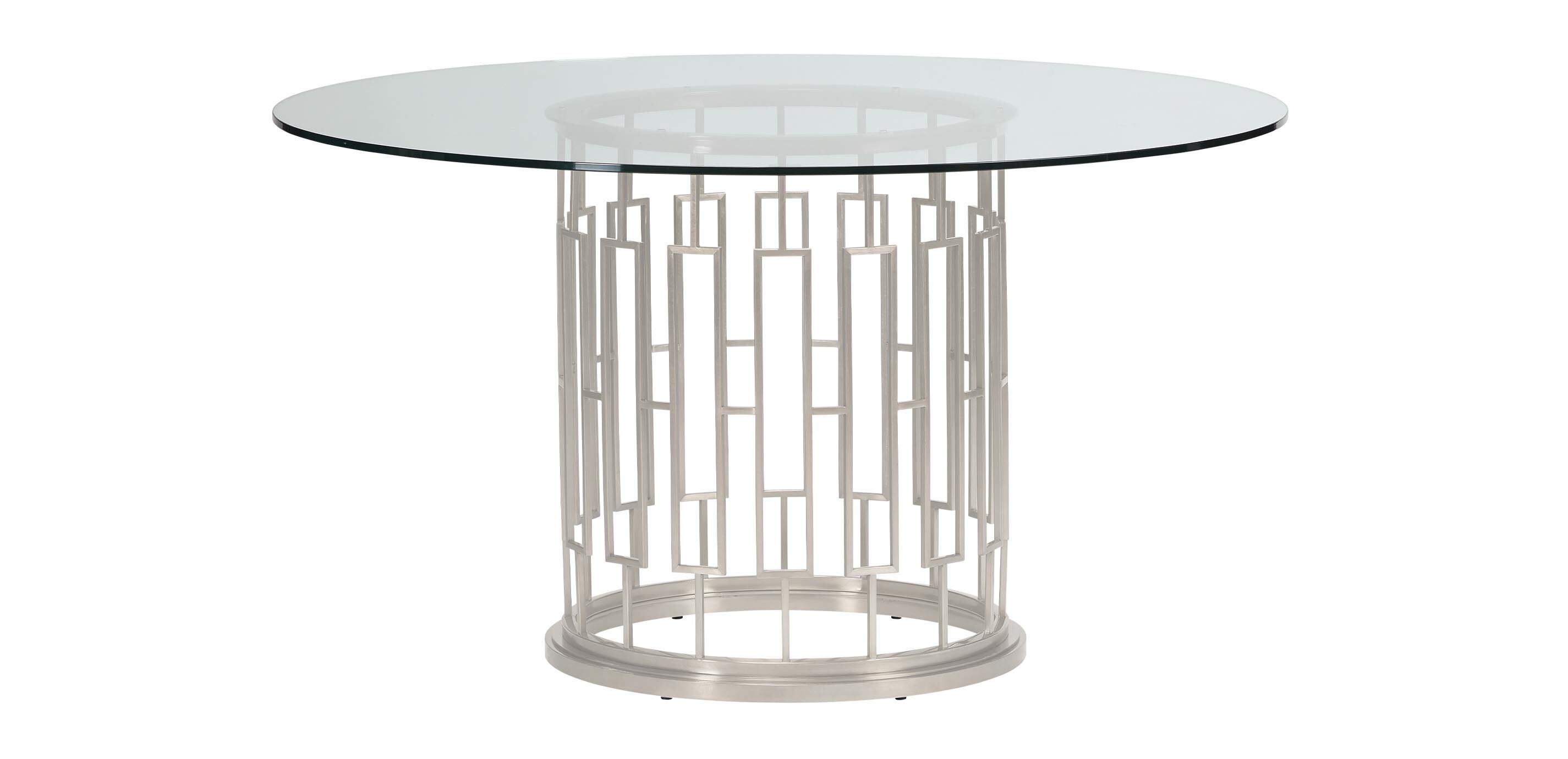 Teresa Round Glass Dining Table_2