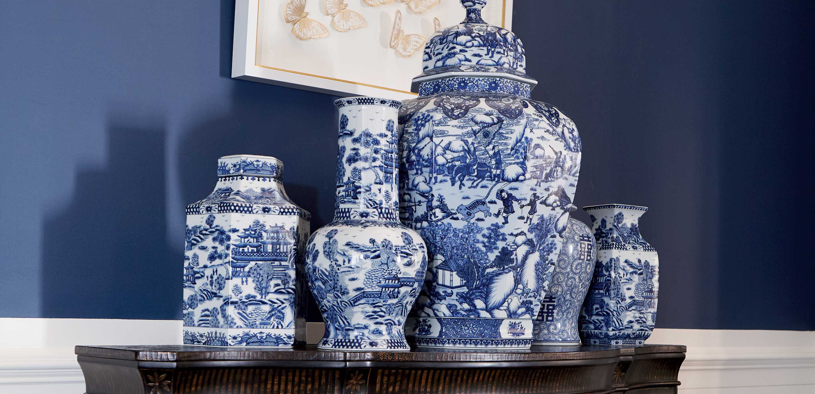 Extra Large Blue and White Ginger Jar_2