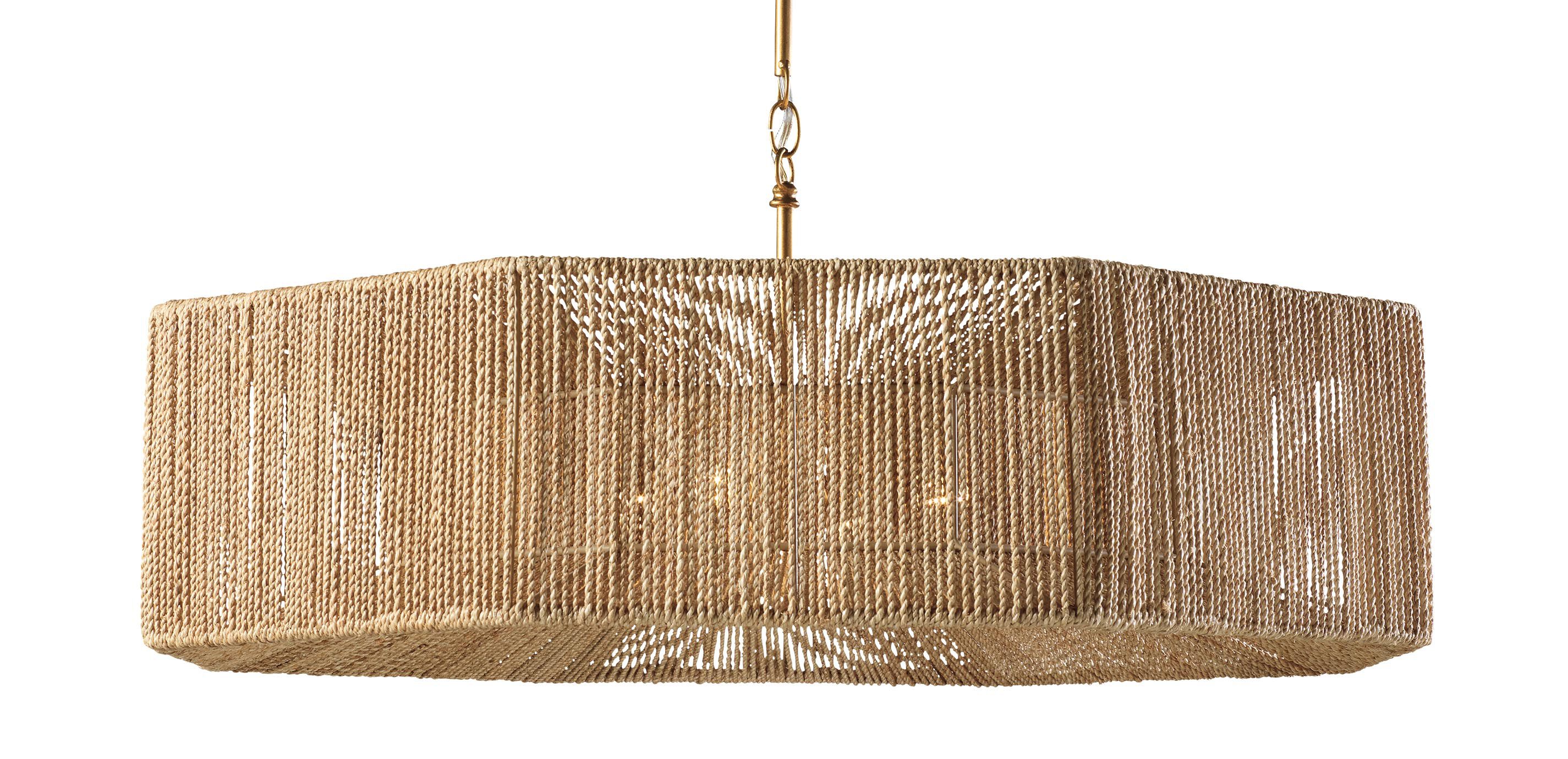 Miko Rope-Wrapped Chandelier 