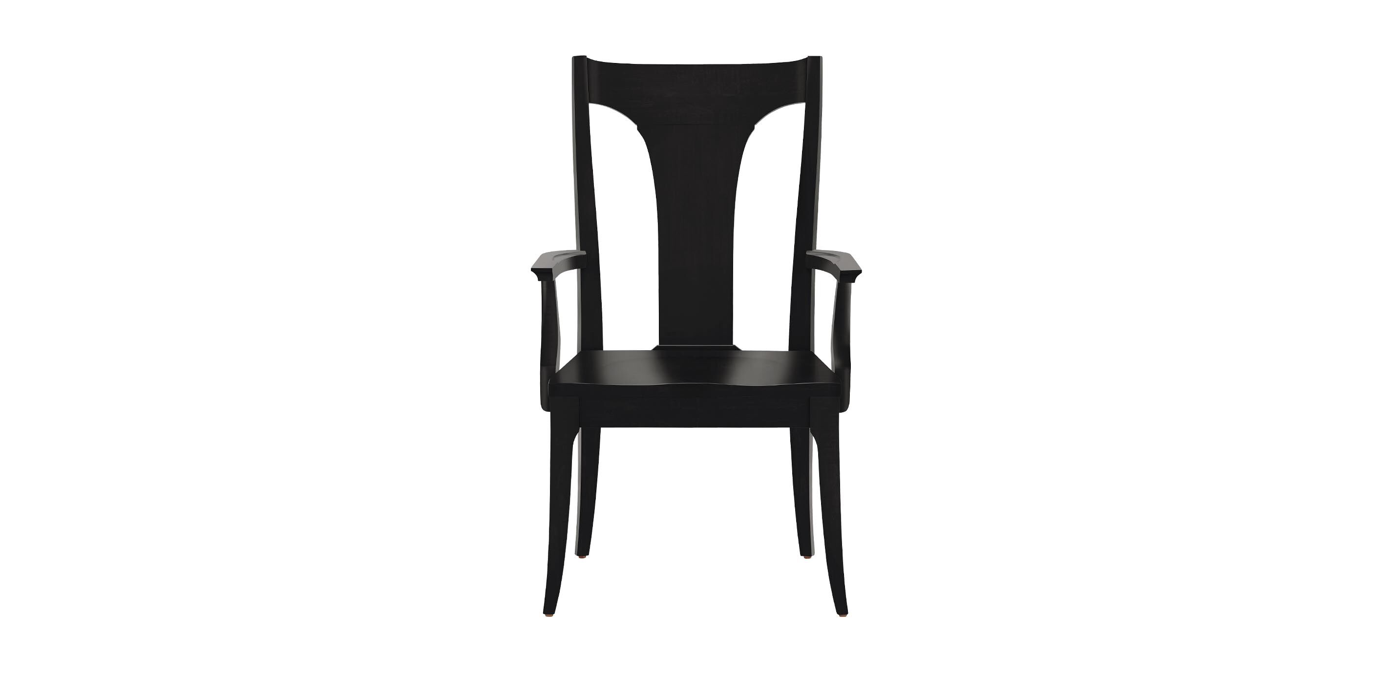 Artemis Dining Armchair, Wood Seat