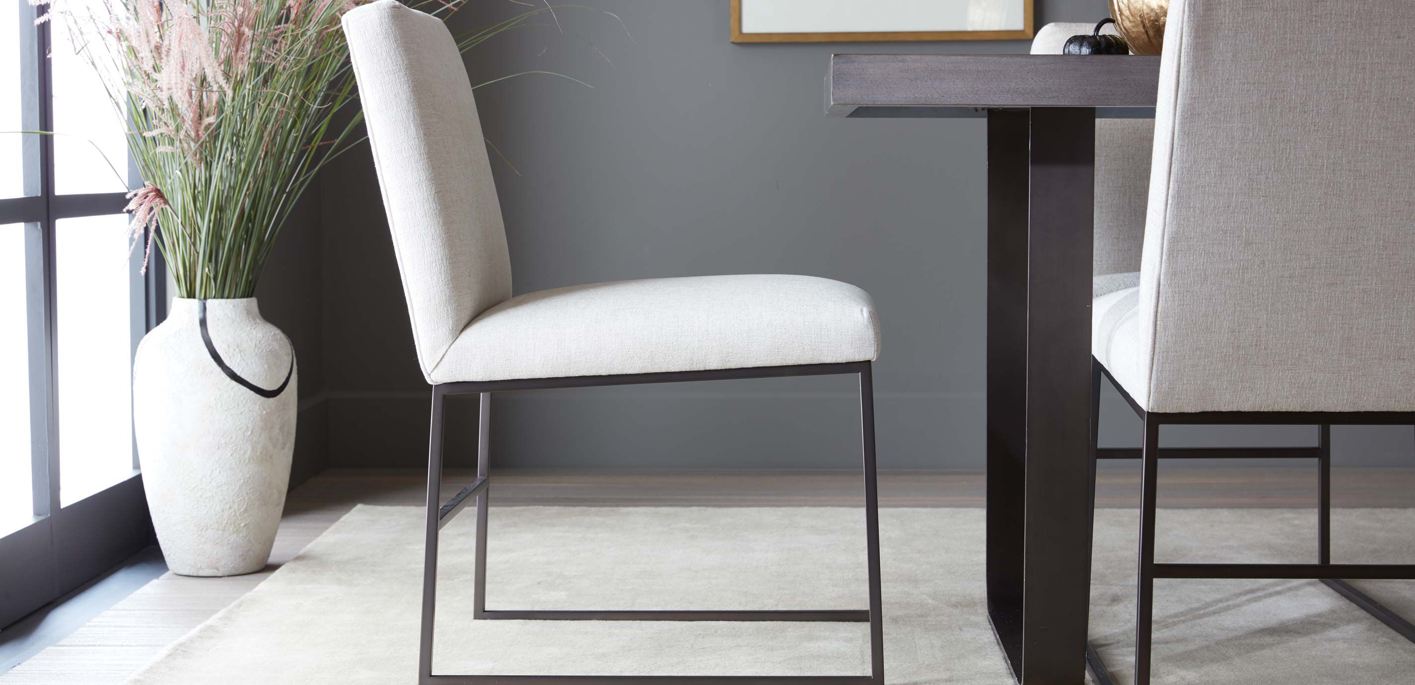 Jewel Metal Base Dining Chair