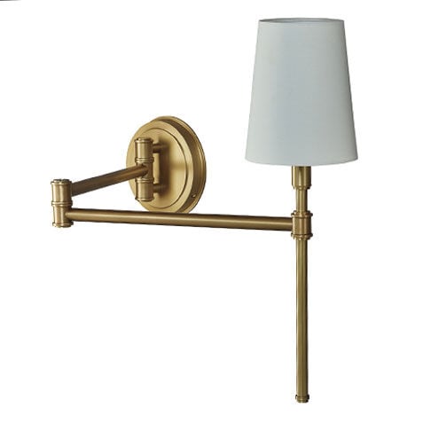 Drew Swing Arm Sconce, Hardwire/Plug-In image