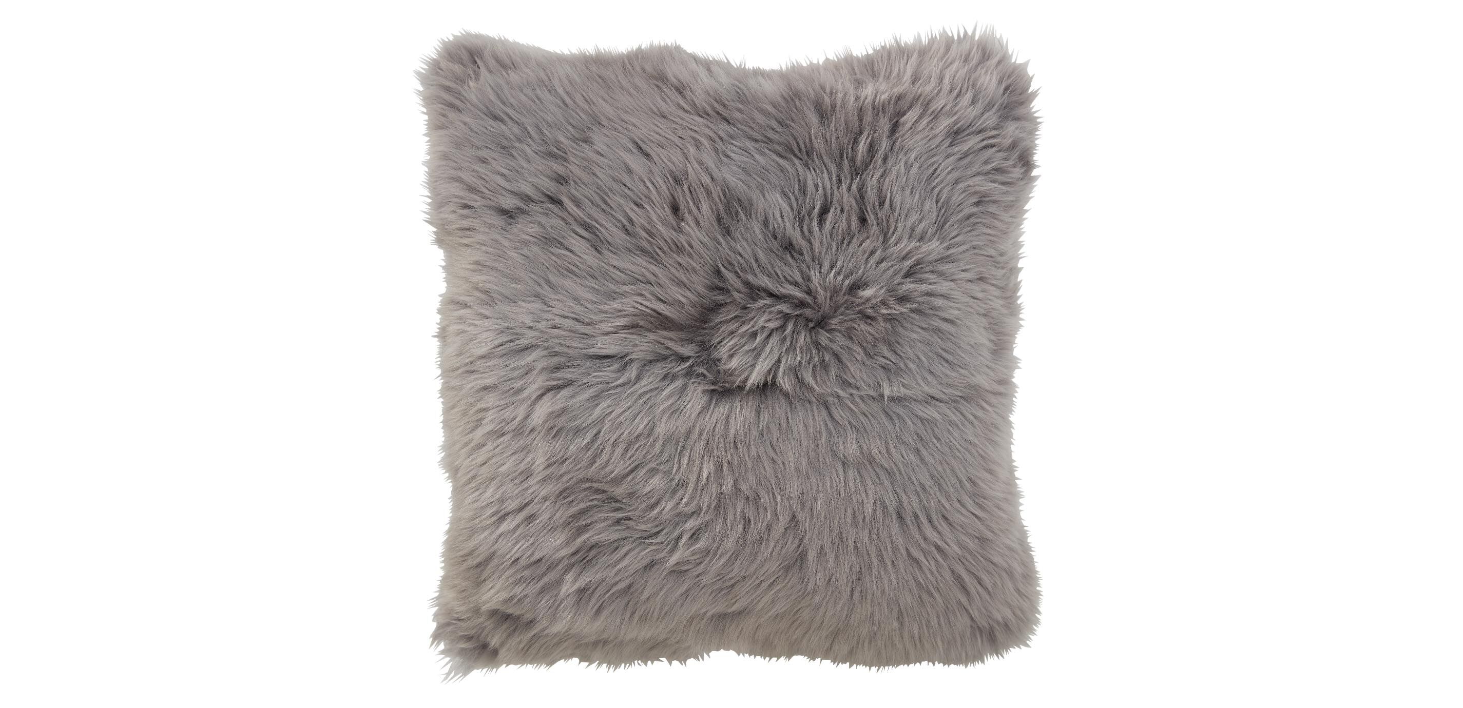 Long Hair Sheepskin Pillow