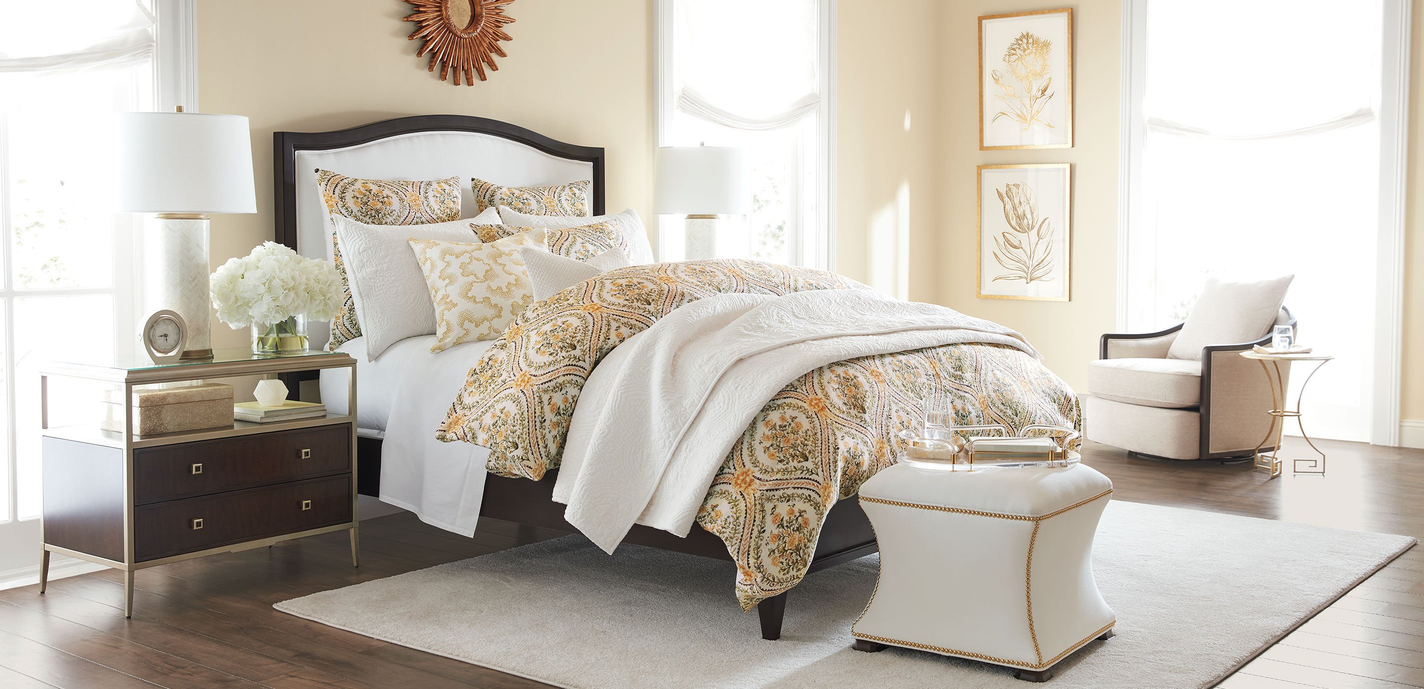 Quilted Medallion Coverlet and Shams Set_6