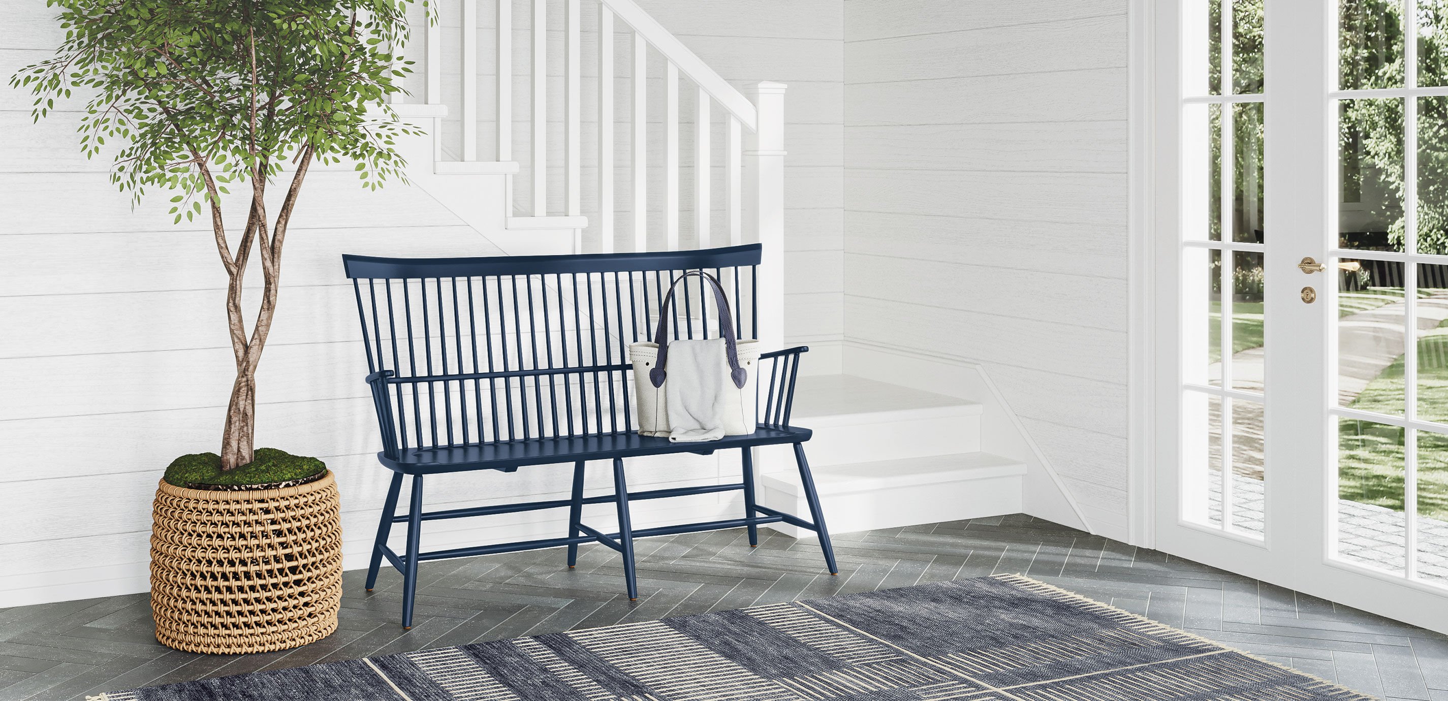 Linear Modern New Zealand Wool Rug_12