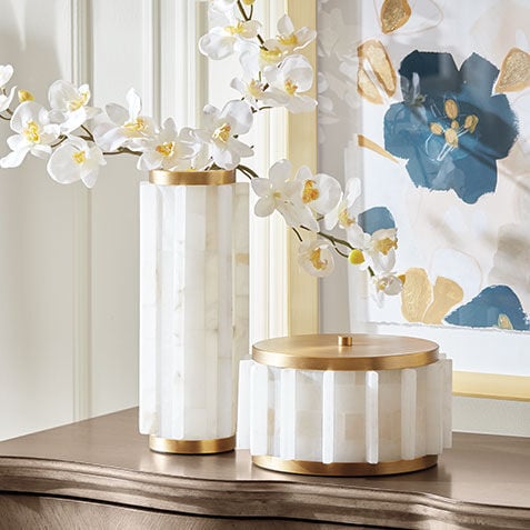 Farida Alabaster Jar and Vase Product Tile Hover Image 432442