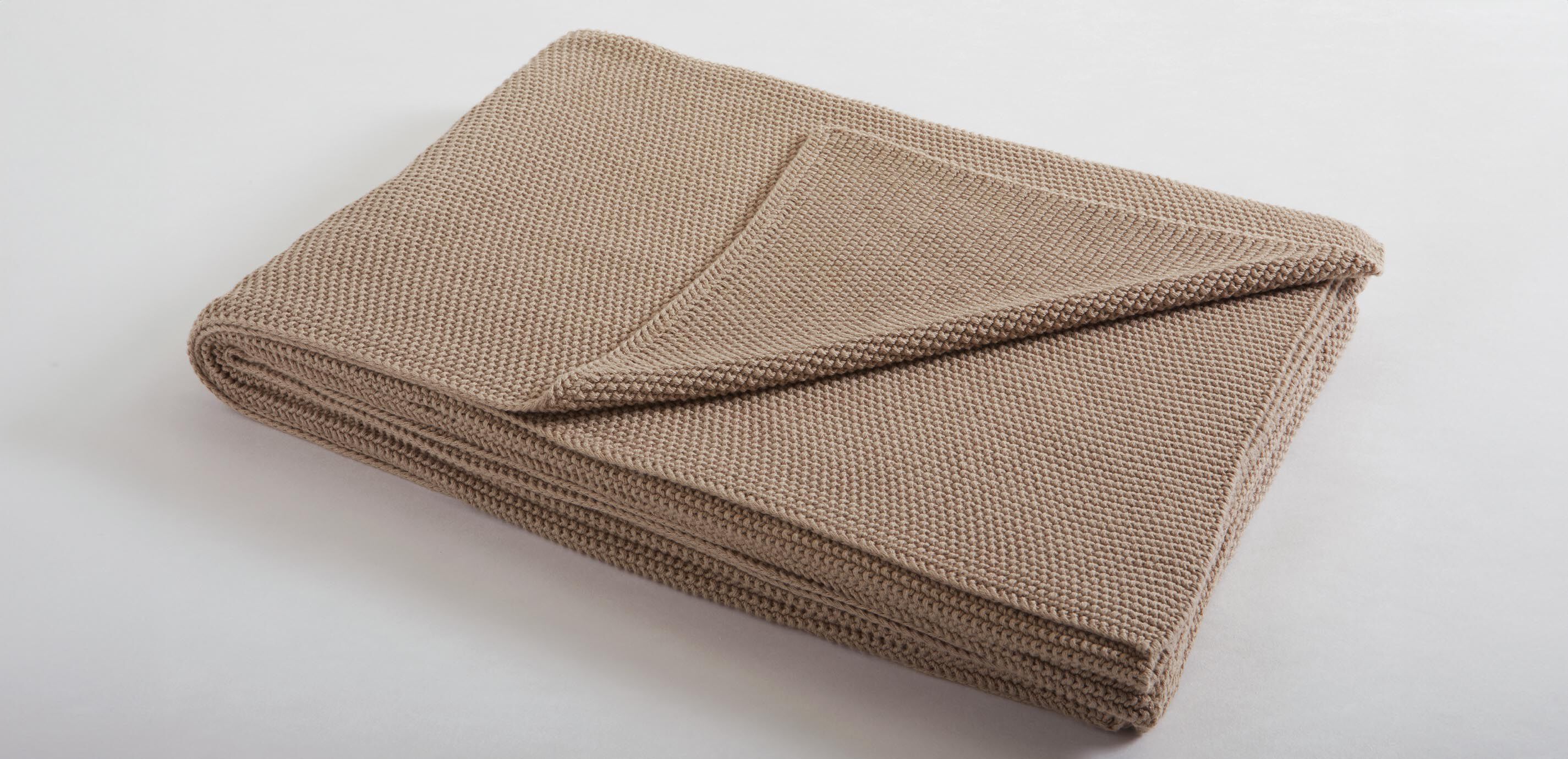 Mini Moss-Stitch Crochet Throw_3