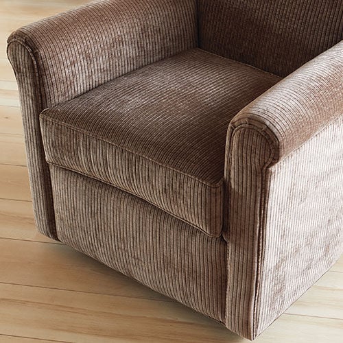 Turner Roll-Arm Swivel Chair 