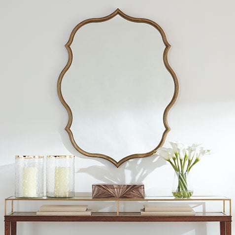 Evie Metal Wall Mirror Product Tile Hover Image 074138   BRS