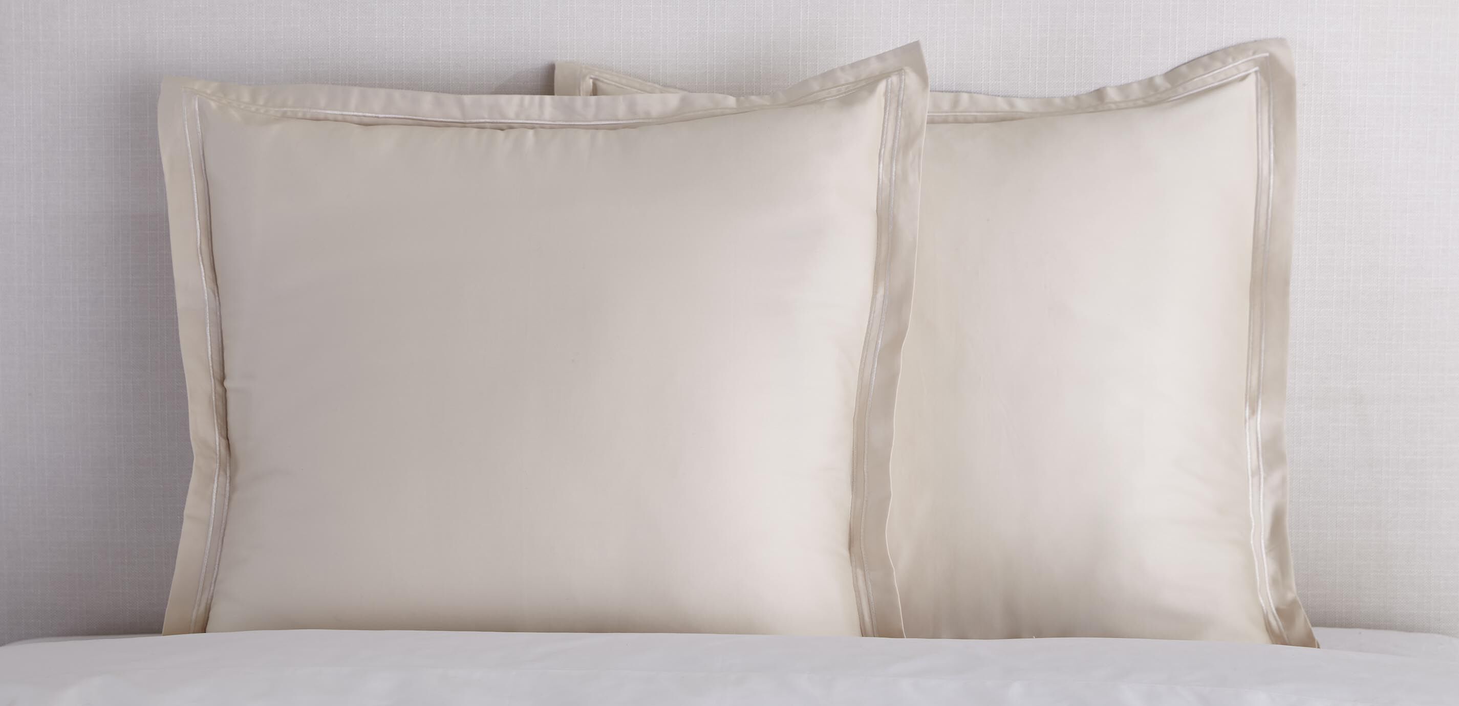 Solid Silk Blended Euro Sham