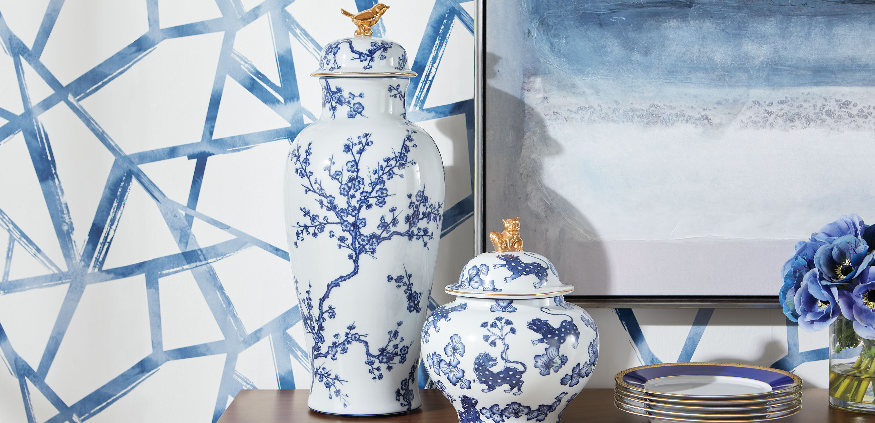 Foo Garden Porcelain Jar_6