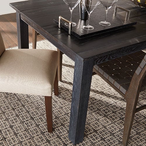 Custom Fixed-Top Dining Table 