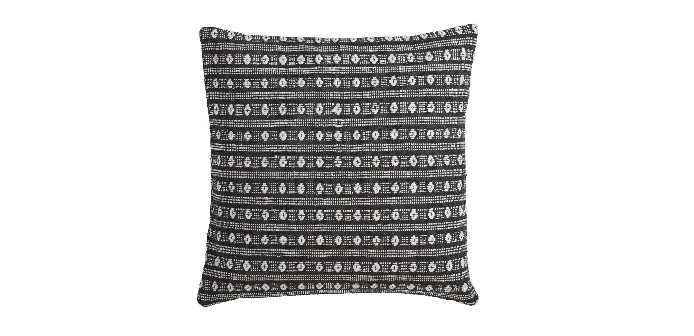 Mixed Stripe Woven Pillow