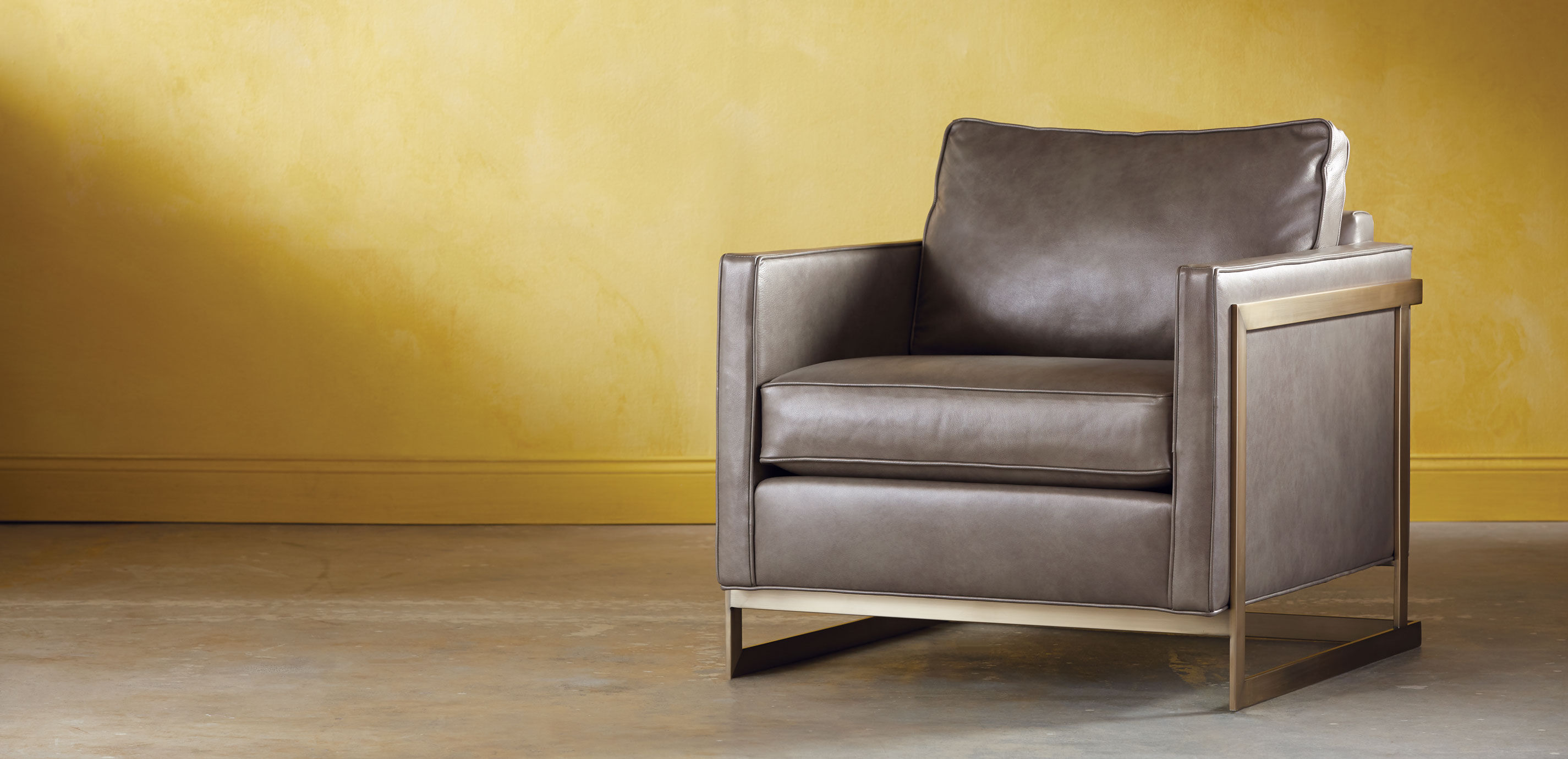 Harley Leather Lounge Chair