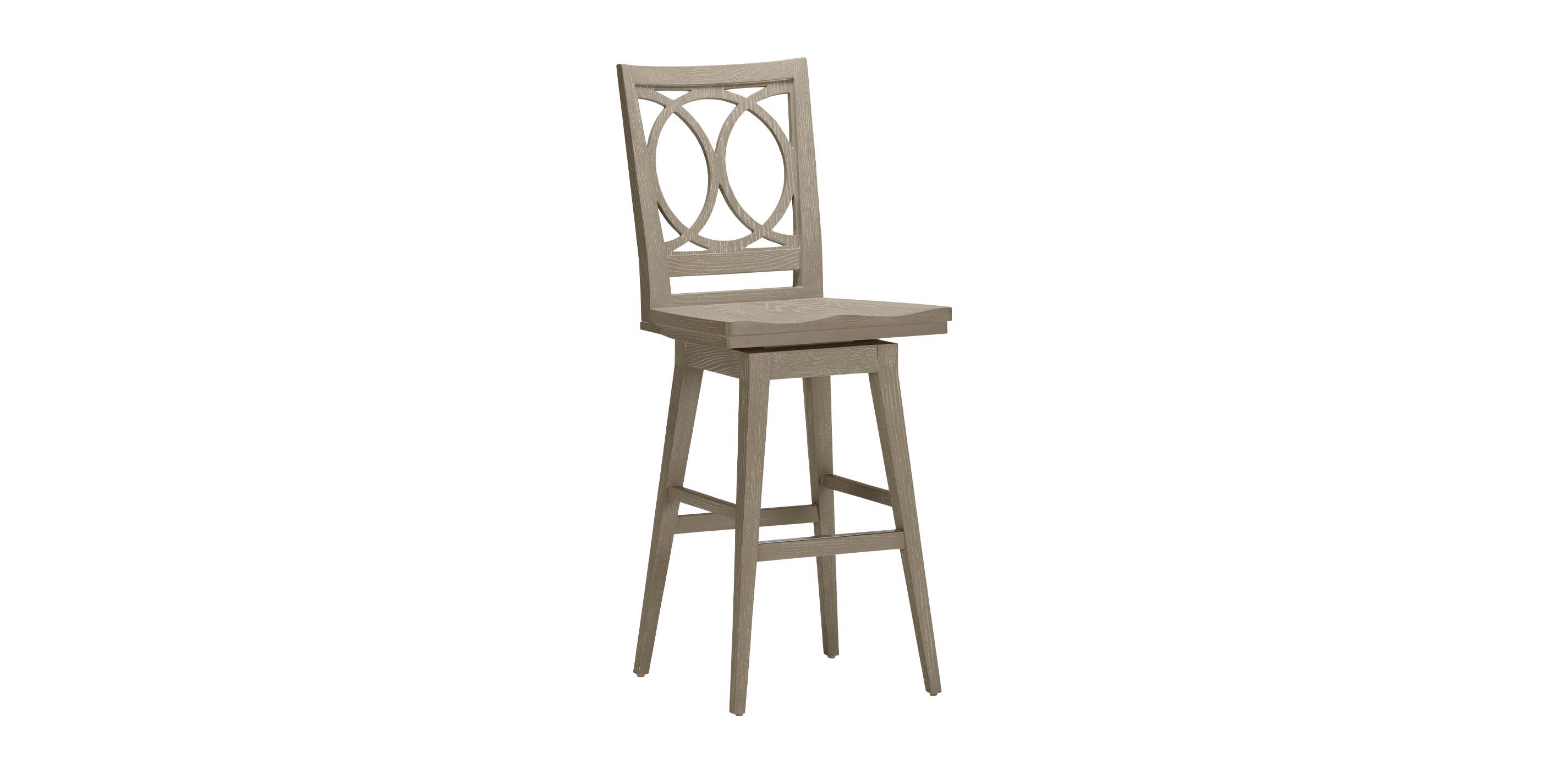 Cyra Swivel Barstool, Wood Seat_1