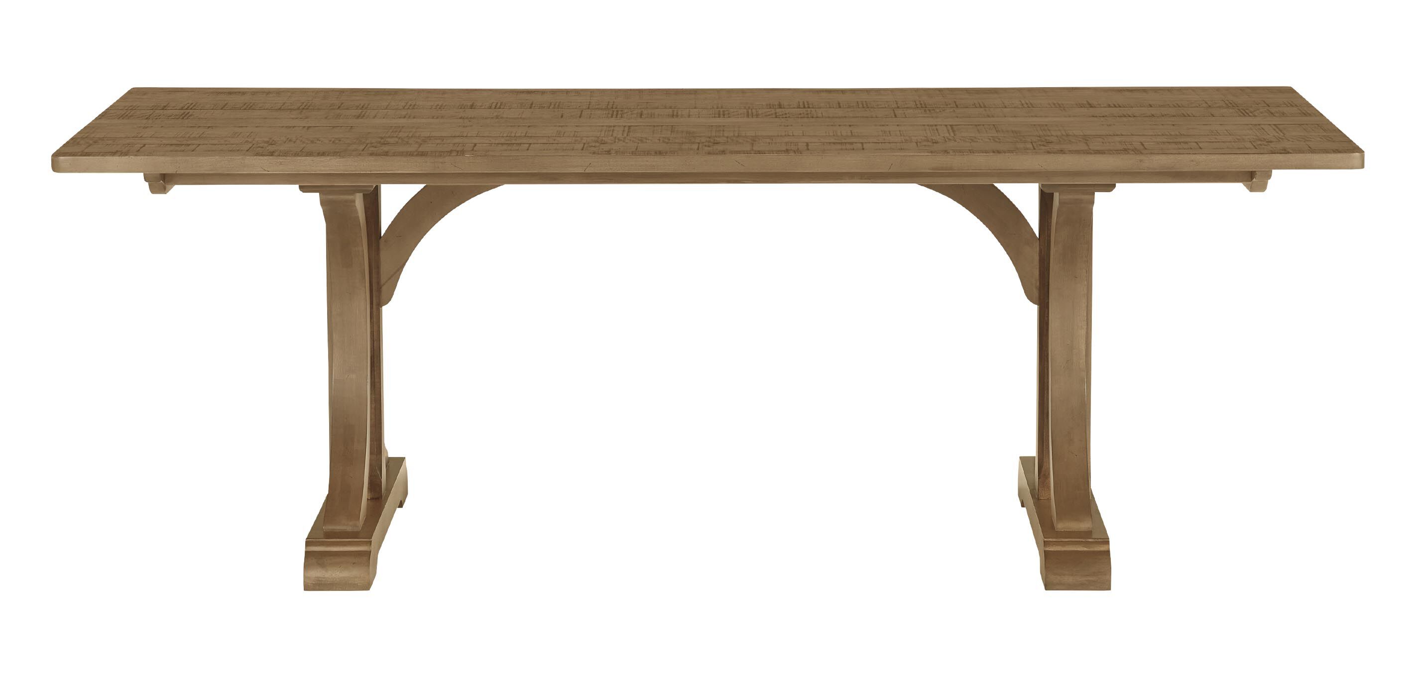 Corin Rough-Sawn Trestle Dining Table