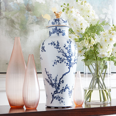 Cherry Blossom Porcelain Jar Product Tile Hover Image 432432