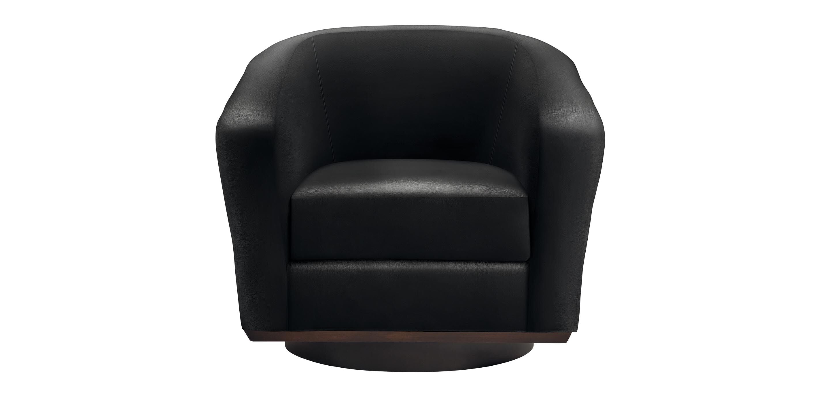 Helena Leather Swivel Chair