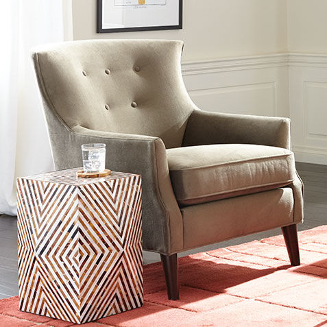 Juilliard Barrel-Back Wing Chair Product Tile Hover Image 202516