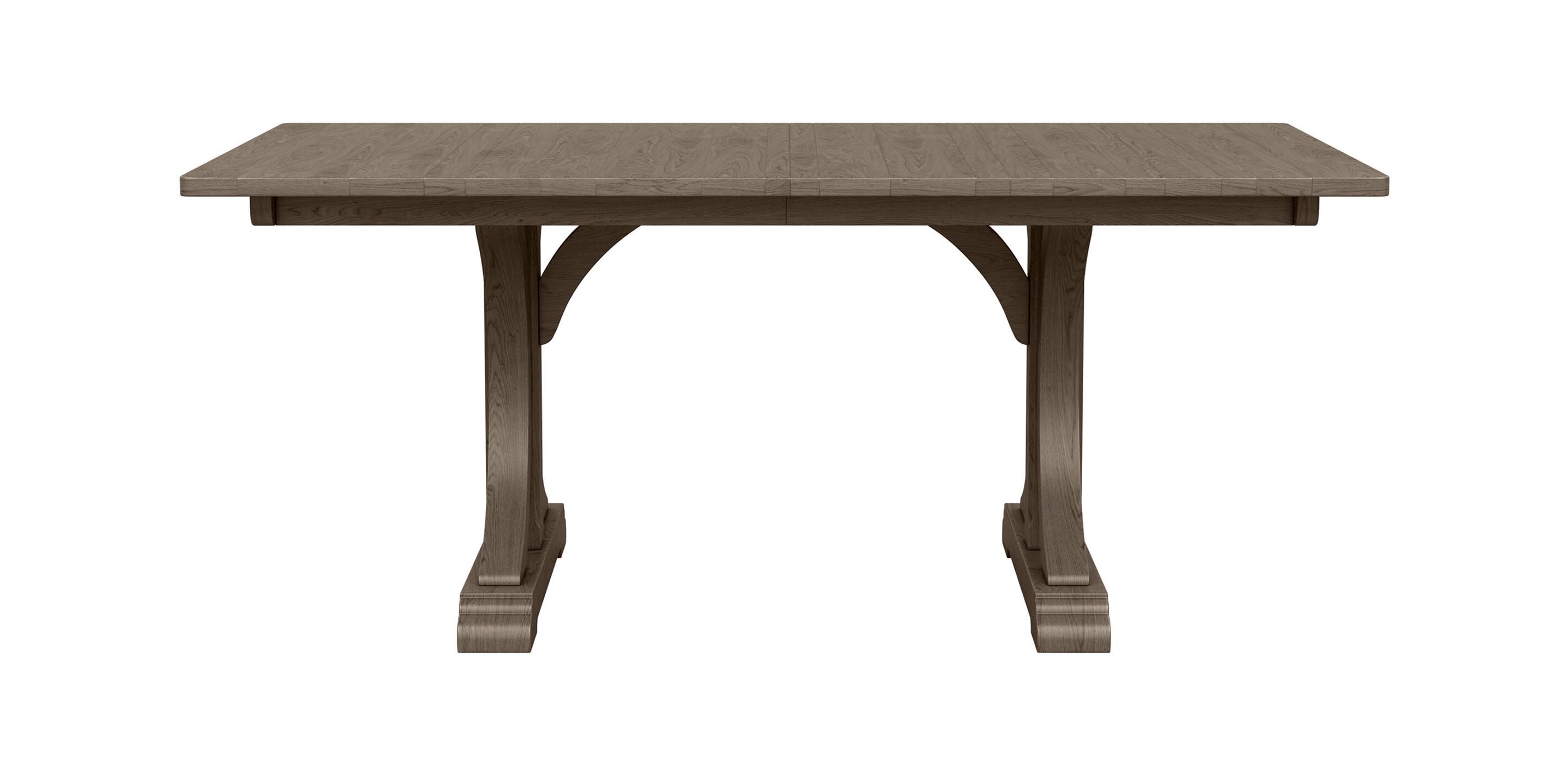 Corin Rough-Sawn Trestle Extension Dining Table