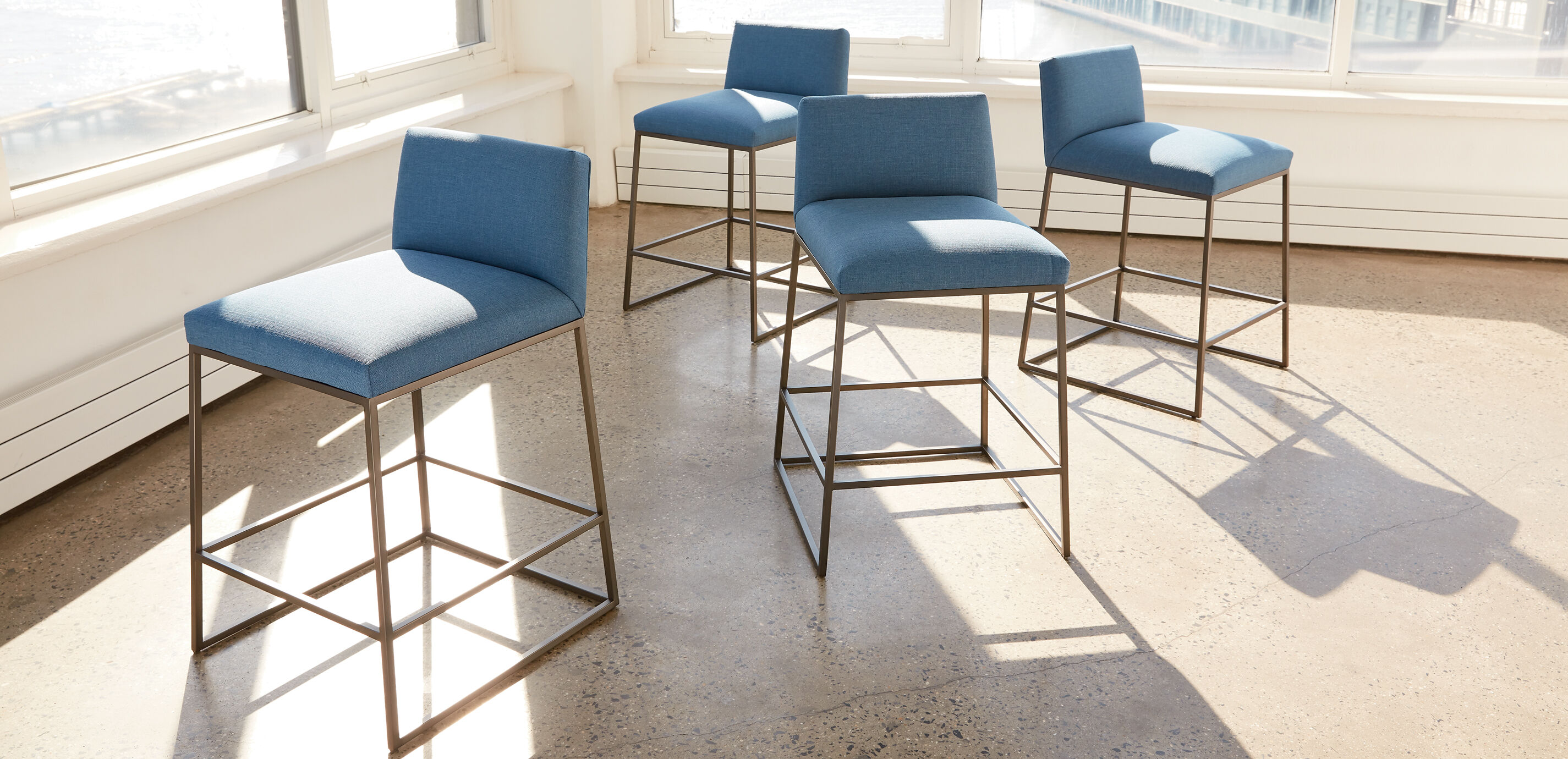 Jewel Metal Base Counter Stool_3