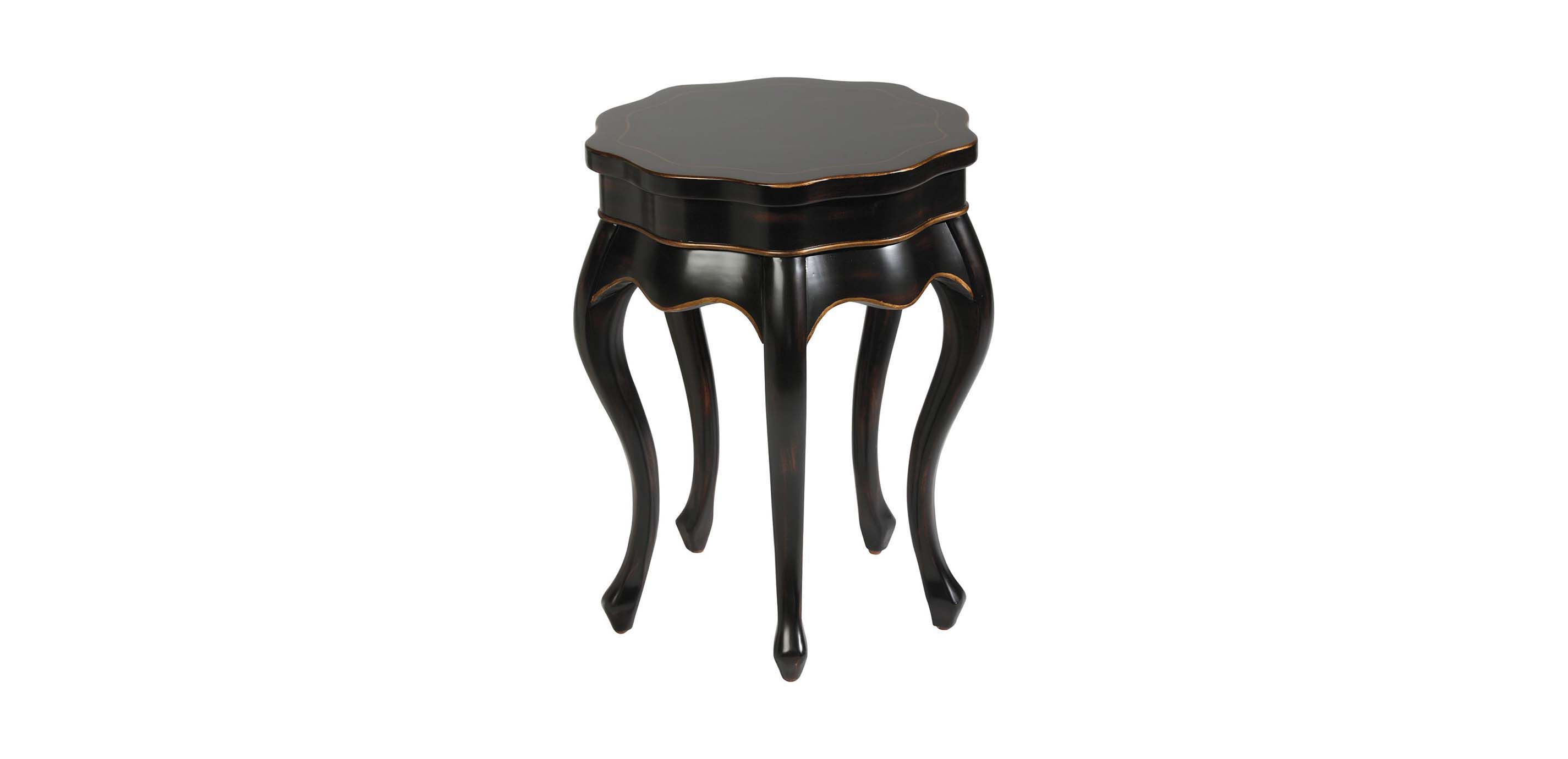 Black Five Leg Table
