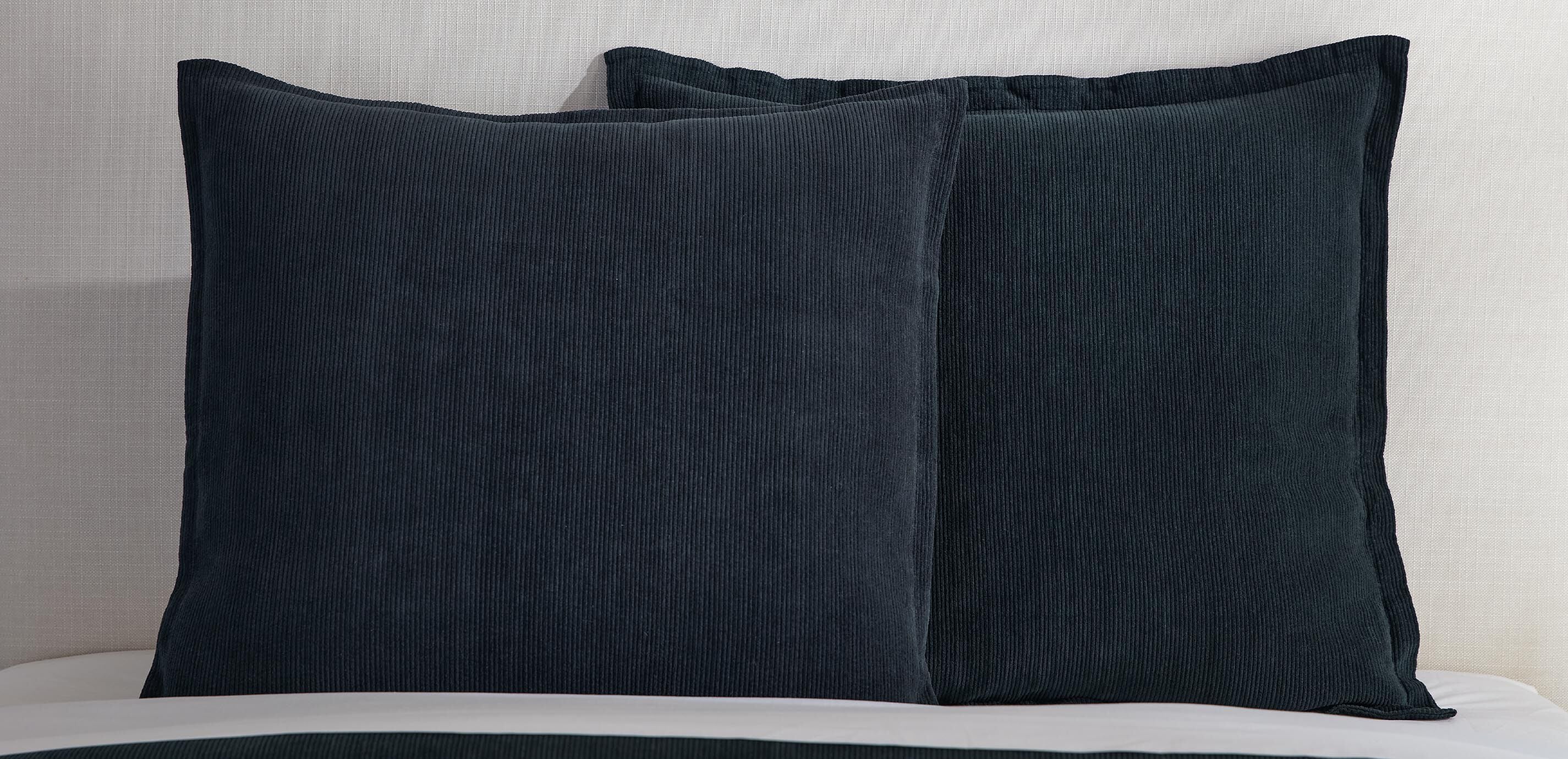 Ribbed Chenille Euro Sham