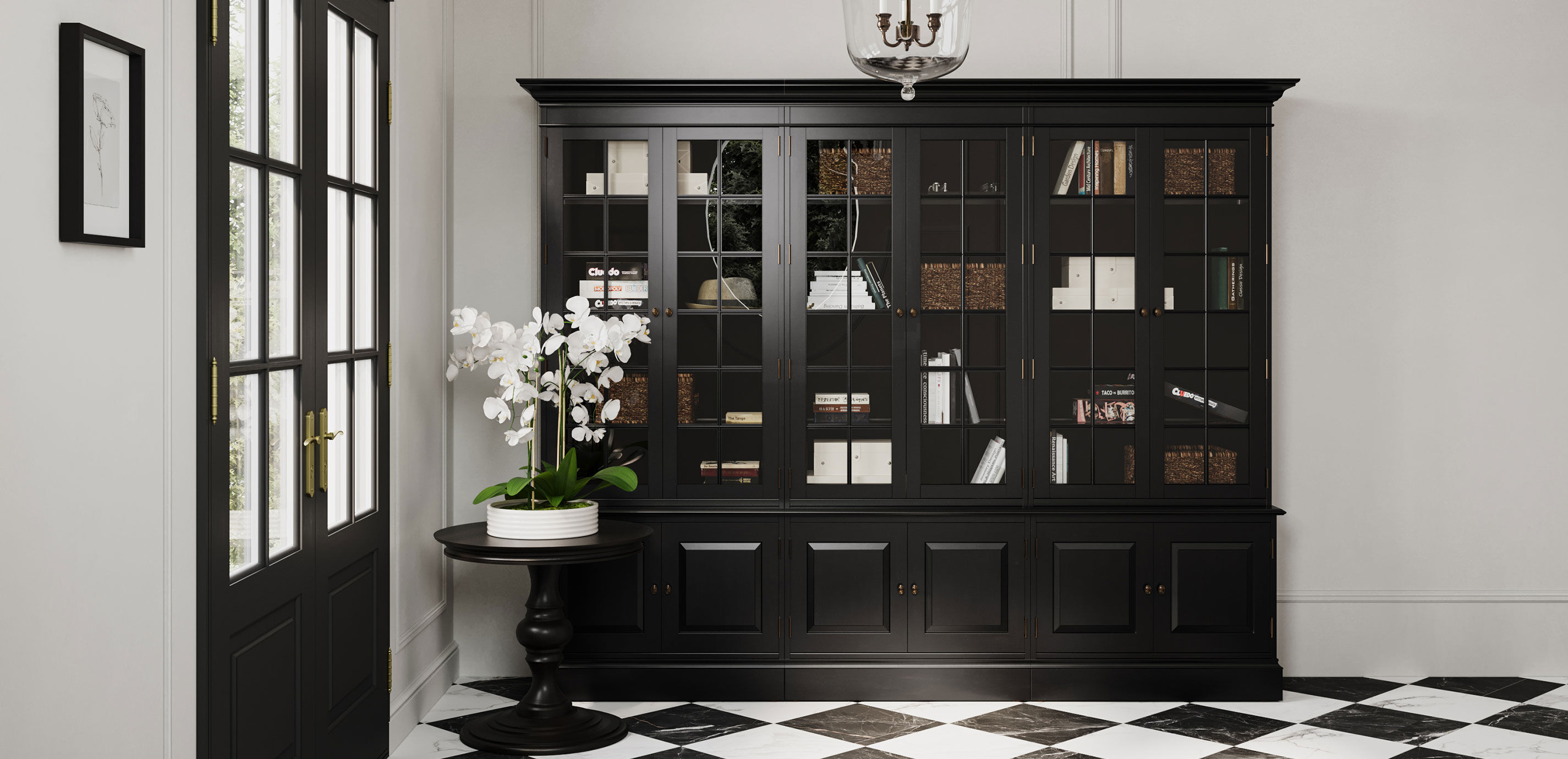 Biblioth&egrave;que de Trois Pi&egrave;ces Villa_3