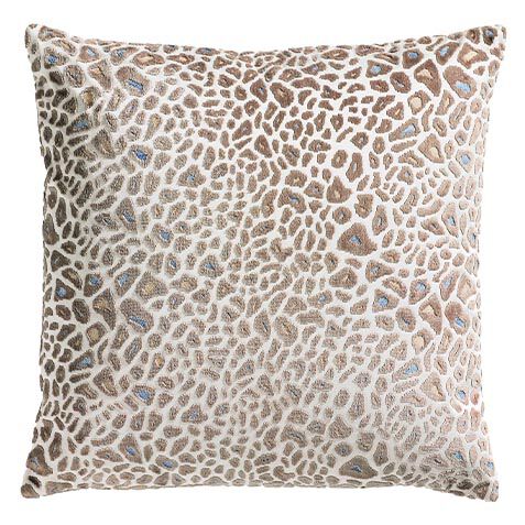 Leopard Cut-Velvet Pillow image