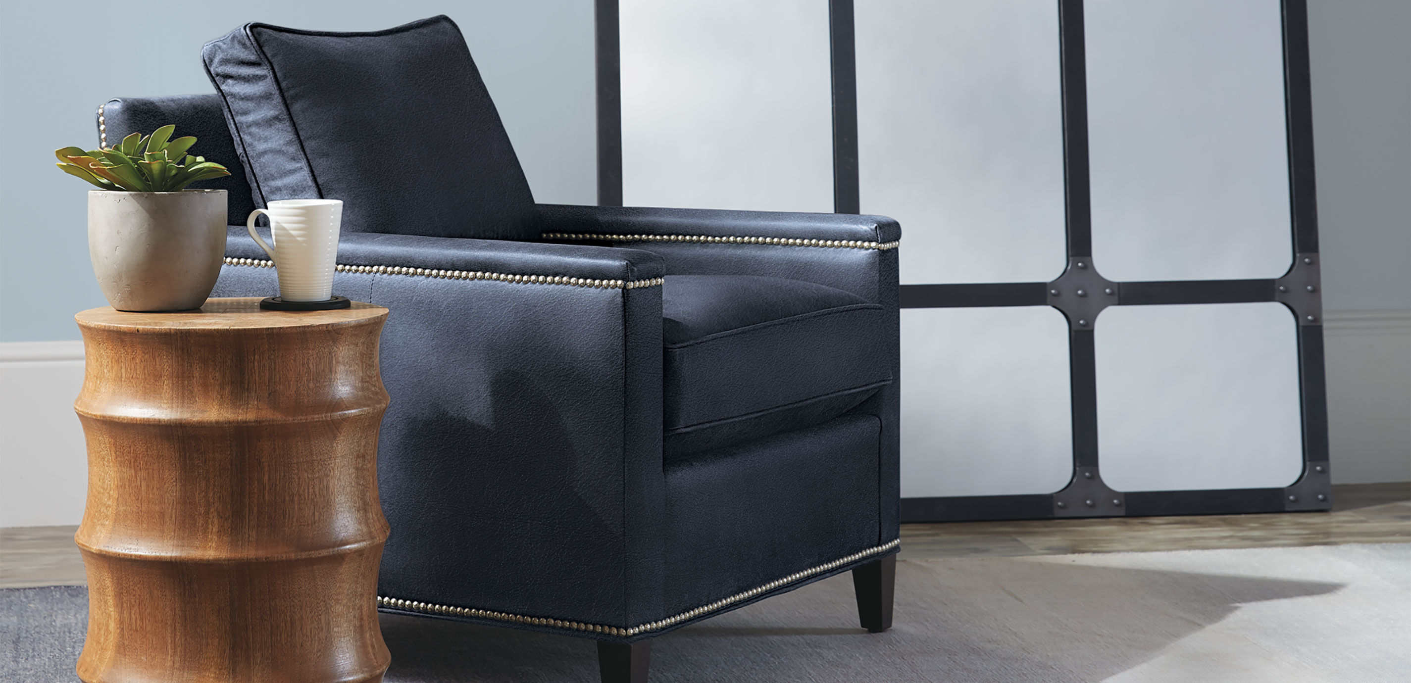 Lazaro Navy Leather_1